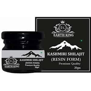 Earth King Kashmiri Shilajit/shilajeet Resin | Raw Shudh Original (semi Liquid) - 20gm (pack Of 1)