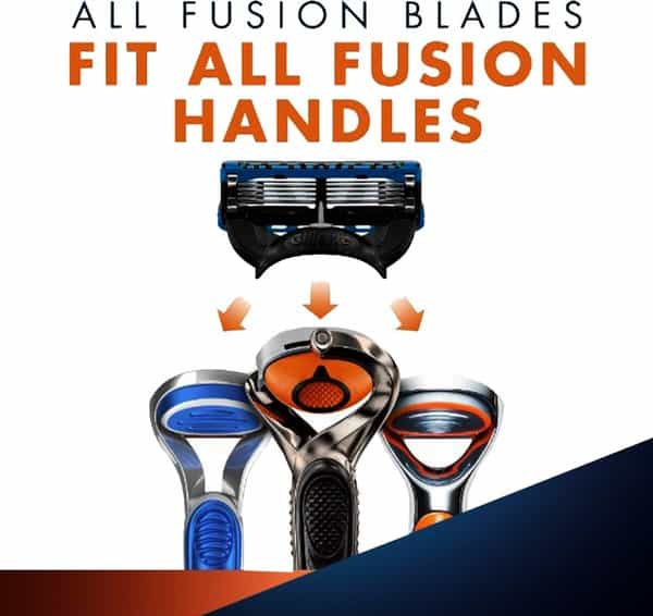 Gillette Fusion Proglide Shaving Blades Pack Of 6
