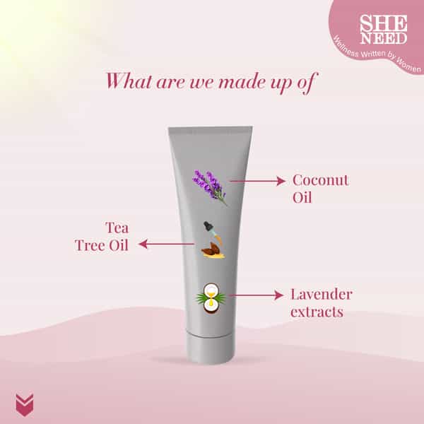 Sheneed Feminine Intimate 24Hr Odour Control Cream 30Gm|Rescue From Leakage & Uti|Gynac Approved