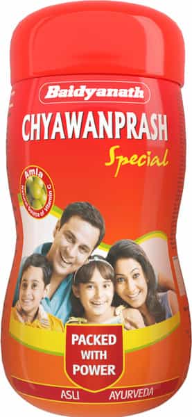 Baidyanath Chyawanprash Special | Jar | 1 Kg | With Haldi Drops 30 Ml