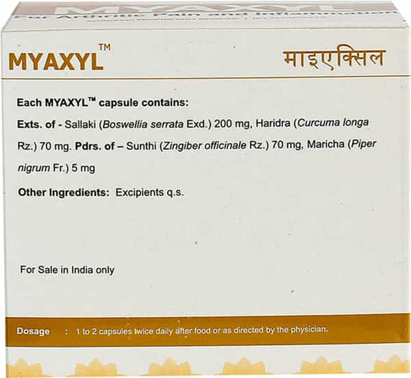 Kerala Ayurveda Myaxyl Capsule 100