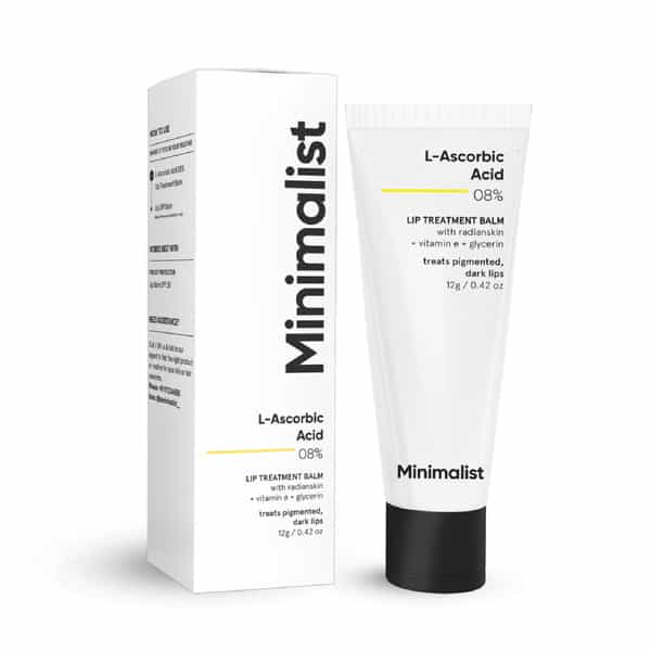 Minimalist 8% L-Ascorbic Acid Lip Balm 12Gm