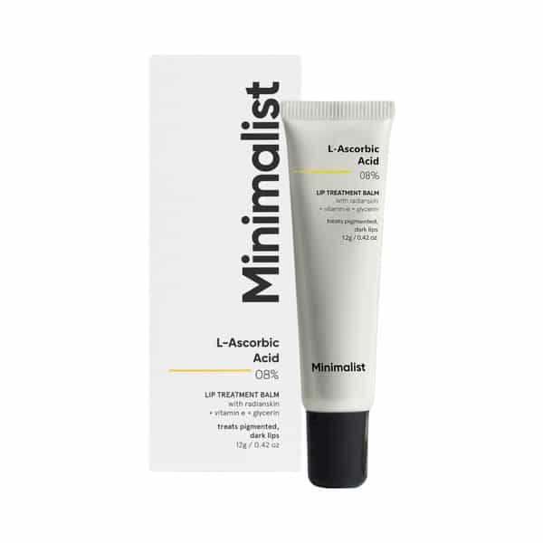 Minimalist 8% L-Ascorbic Acid Lip Balm 12Gm