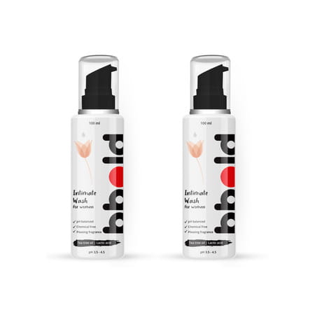 Bbold Intimate Wash For Women - Pack Of 2 | 100ml Each
