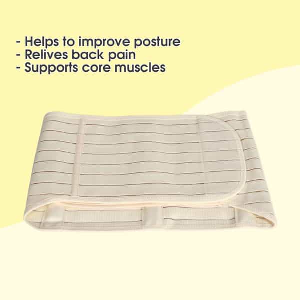 Mee Mee Post Natal Maternity Support Corset Belt - Xxl (Beige)