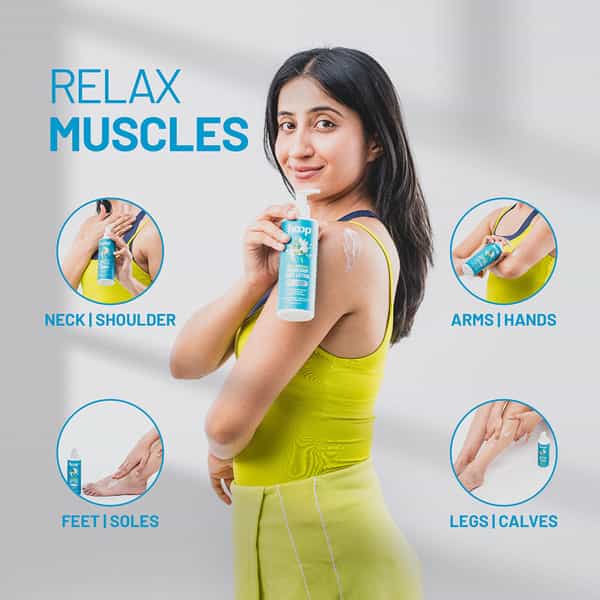 Hoop Magnesium Daily Body Lotion-Relax Muscles Post Workout | Energise Muscles (250Ml)