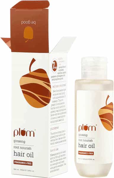 Plum Ginseng Root Nourish Hair Oil - 100 Ml