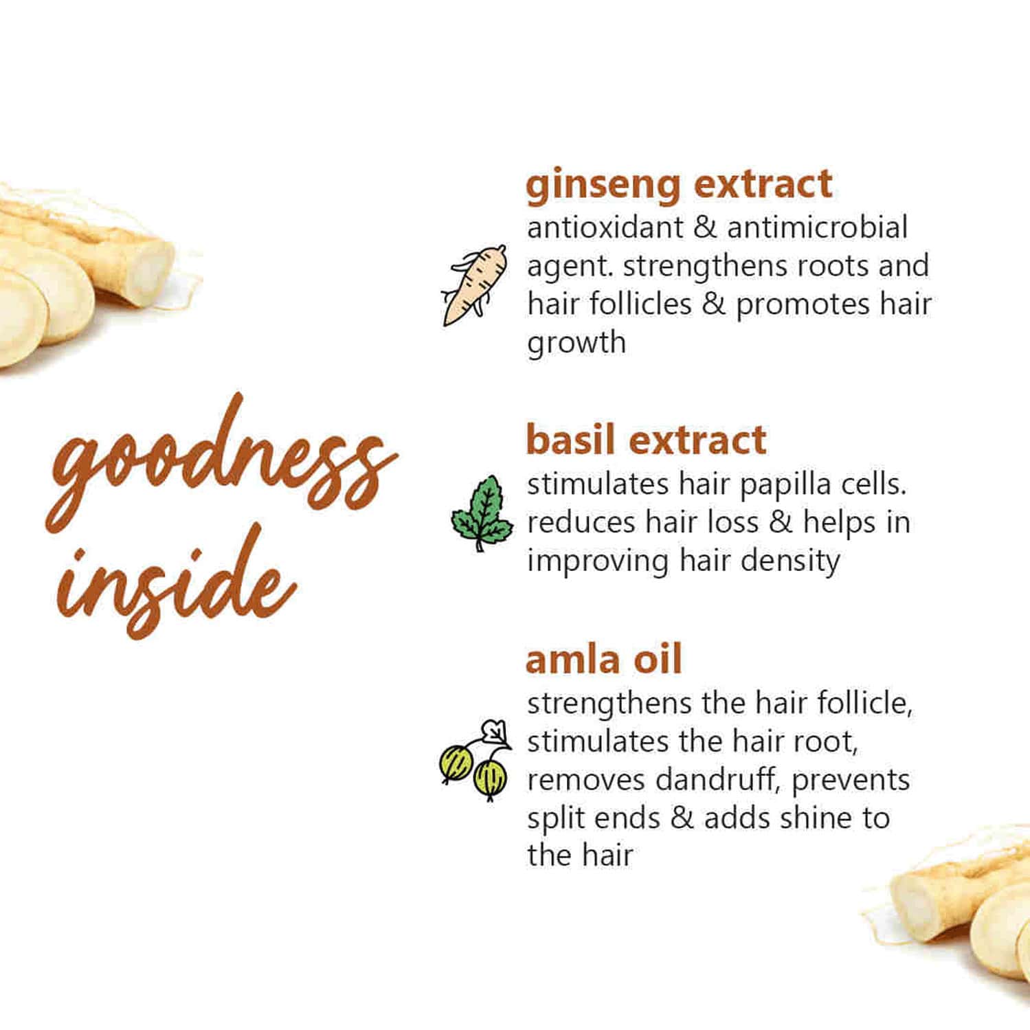 Buy PLUM GINSENG ROOT NOURISH HAIR OIL 100 ML Online & Get Upto 60