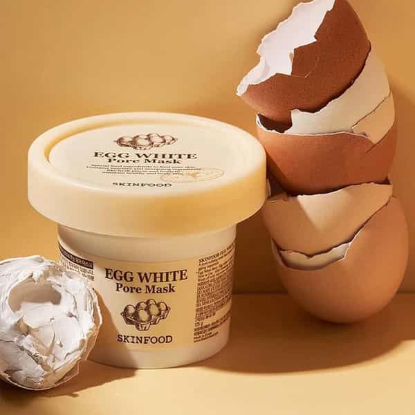 Skinfood Egg White Pore Mask - Korean Face Cleanser - Korean Skincare - 120G