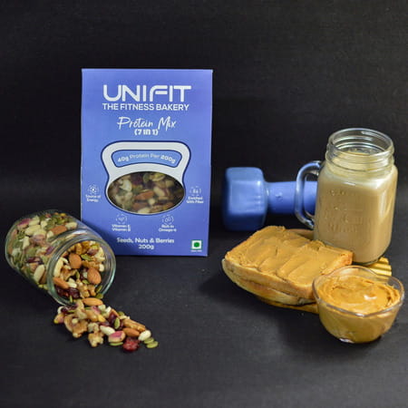 Unifit Protein Mix Of Seeds | Nuts & Berries | Good Source Of Energy | (200 G)