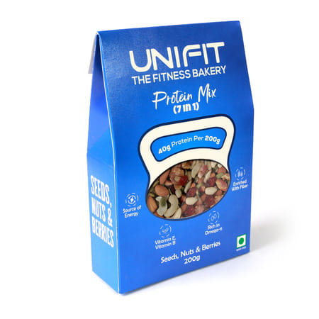 Unifit Protein Mix Of Seeds | Nuts & Berries | Good Source Of Energy | (200 G)