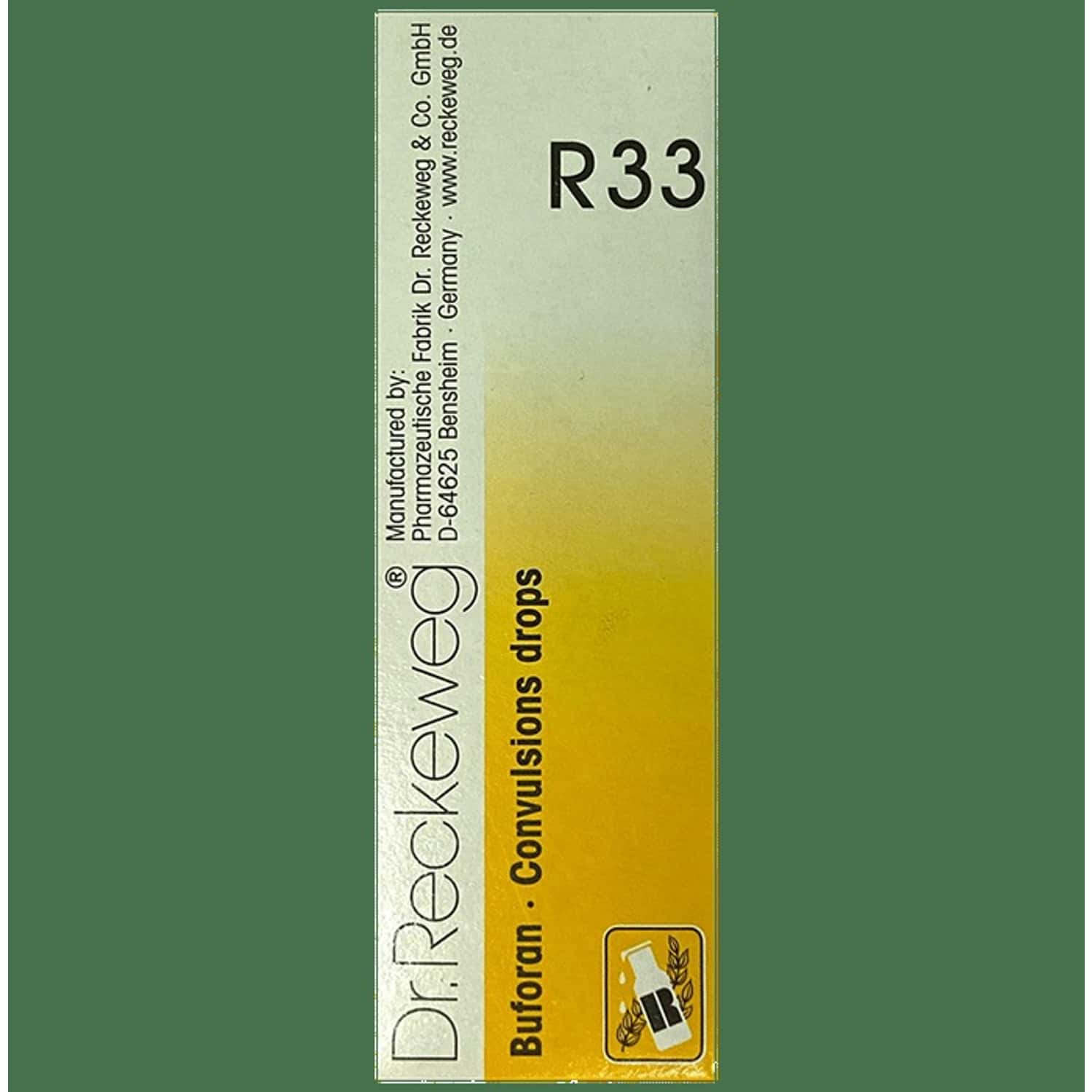 Dr. Reckeweg R33 Epilepsy Drops 22 Ml