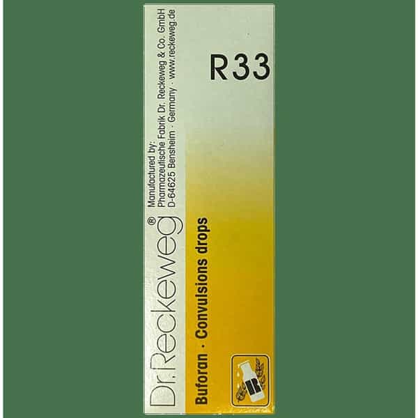 Dr. Reckeweg R33 Epilepsy Drops 22 Ml