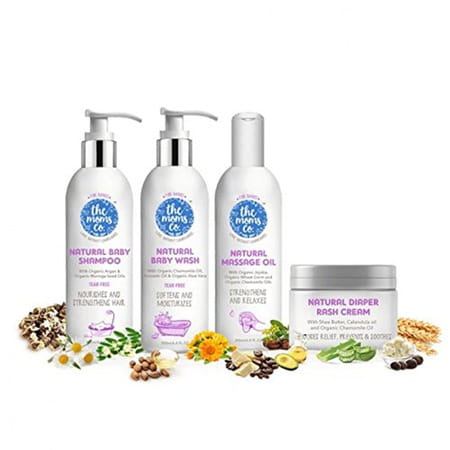 The Moms Co. Baby Essentials Ribbon Gift Box Kit-1