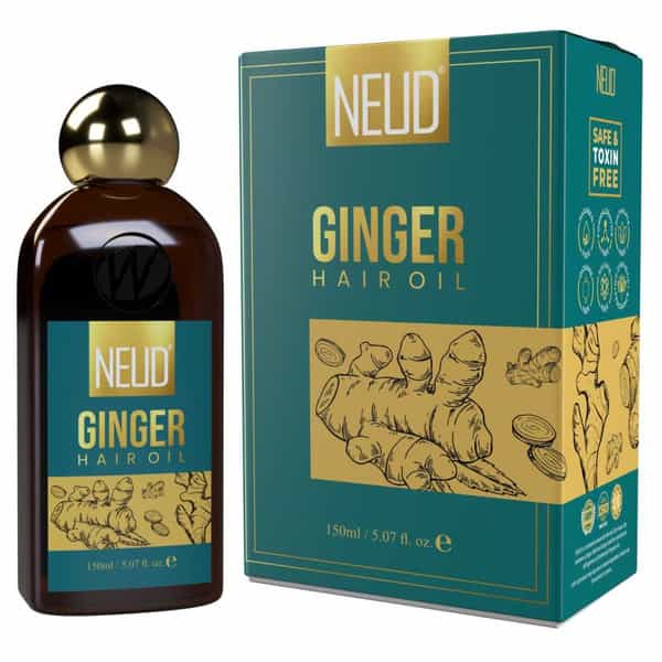 Neud Premium Ginger Hair Oil For Men & Women - 1 Pack (150Ml)