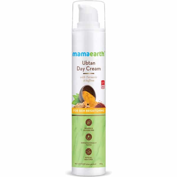 Mamaearth Ubtan Day Cream With Spf 30 | With Turmeric & Saffron For Skin Brightening (50 Gm)