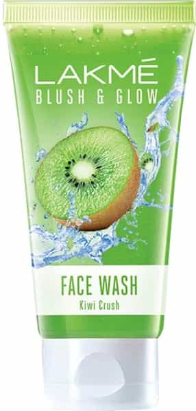Lakme Blush & Glow Kiwi Freshness Gel Face Wash With Kiwi Extracts-50 G