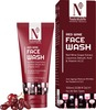 Nutriglow Advanced Organics Red Wine Face Wash 100Ml /Anti-Ageing/Red Wine Grape Extracts/ Skin Glow