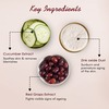 Nutriglow Advanced Organics Red Wine Face Wash 100Ml /Anti-Ageing/Red Wine Grape Extracts/ Skin Glow