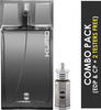 Ajmal Kuro Edp Aromatic Spicy Perfume 90Ml For Men And Asher Perfume Oil Oriental -Free Attar 12Ml