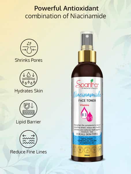 Spantra Niacinamiide Face Toner 200Ml