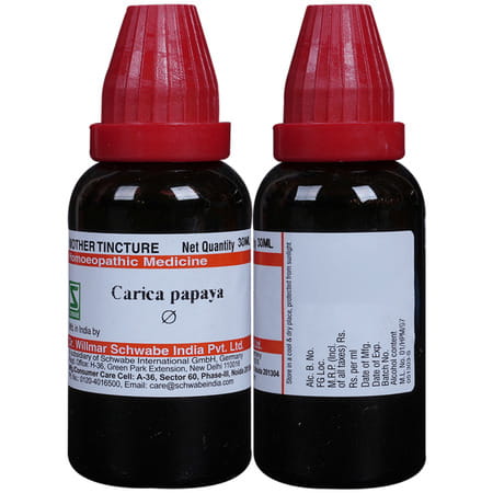 Dr. Willmar Schwabe India Carica Papaya Mother Tincture Q 30 Ml