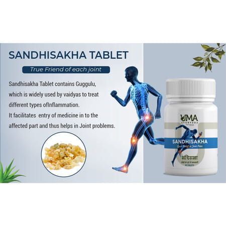 Uma Ayurveda Sandhisakha Tablet Ayurvedic Tablets 30 Tab