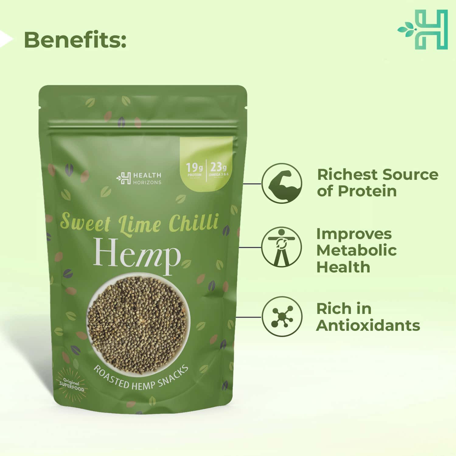 Buy HEALTH HORIZONS HEMP SEEDSOMEGA 6 & 3, FATTY ACIDS, & AMINO ACIDS