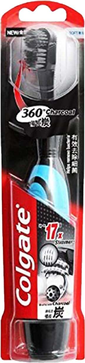 Colgate 360 Charcoal Battery Tb Toothbrush