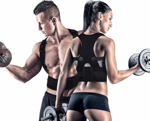Liveasy Ortho Care Posture Corrector With Magnetic Plates At Back Support For Men & Women