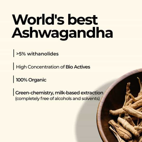 Zandu Ashwagandha 66 ( Ksm-66) Capsules 60 No's