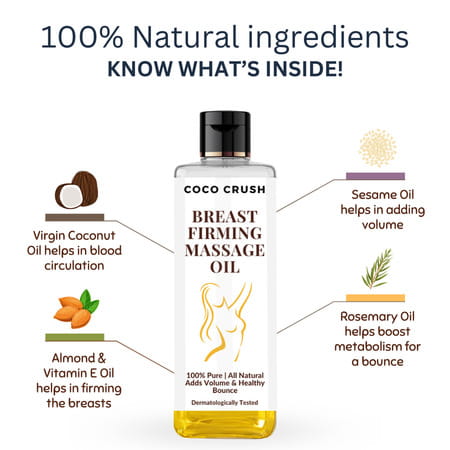 Coco Crush Breast Firming Massage Oil - 50ml