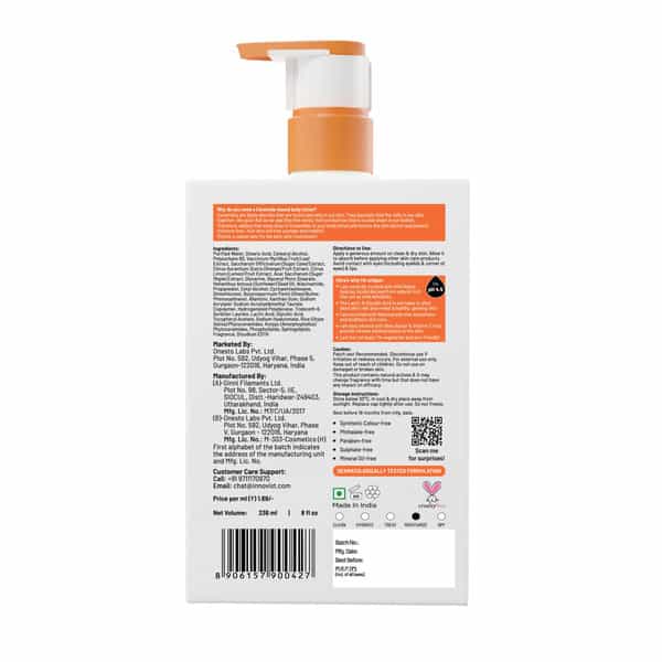 Chemist At Play Aha Body Lotion With Ceramides | For Exfoliating Dry & Dead Skin Cells- 236Ml