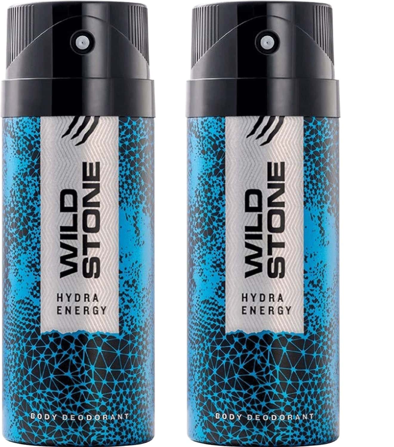 Wild Stone Hydra Energy Deodorant Men - 150ml (Pack Of 2)