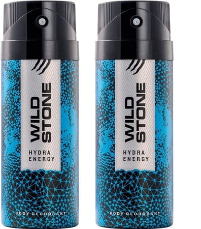 Wild Stone Hydra Energy Deodorant Men - 150ml (pack Of 2)
