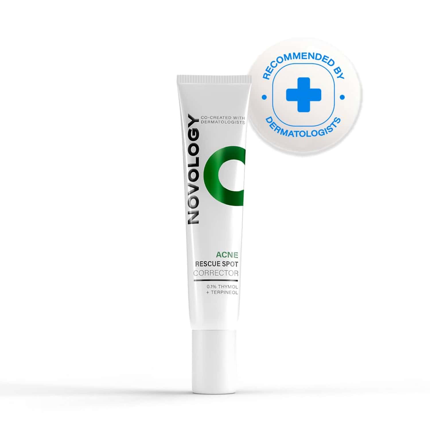 Novology Acne Spot Corrector Fights Active Acne | Whiteheads | Pimples For Acne Prone Skin (30 G)