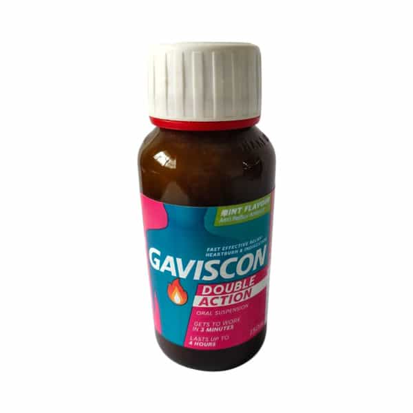 Gaviscon Double Action Mint Flavour Bottle Of 150Ml Oral Liquid