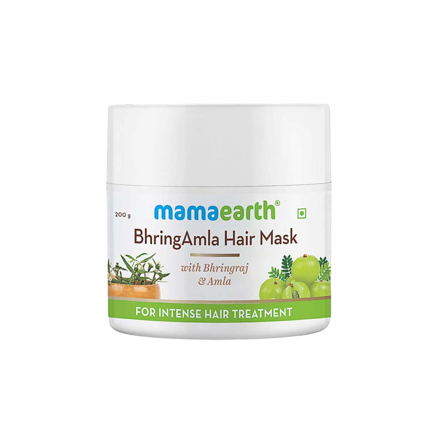 Mamaearth Bhringamla With Bhringraj & Amla Hair Mask 200 G