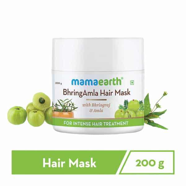 Mamaearth Bhringamla With Bhringraj & Amla Hair Mask 200 G