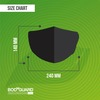 Bodyguard N95 + Pm2.5 Anti Pollution Face Mask With Activated Carbon - Large
