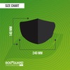 Bodyguard N95 + Pm2.5 Anti Pollution Face Mask With Activated Carbon - Large
