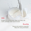 Nat Habit Milk Rosehip Bathing Soap - Reduces Wrinkles | Blackheads & Body Odor (125g)