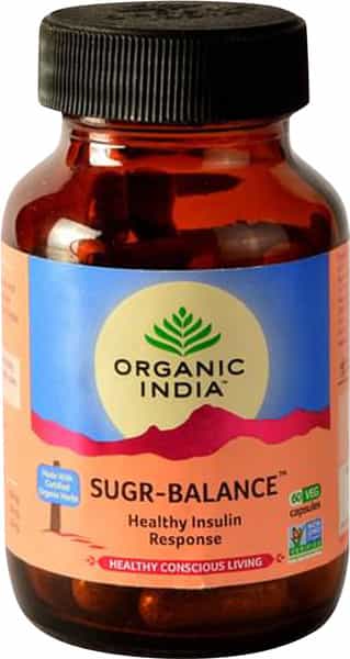 Organic India Sugar Balance Capsule 250