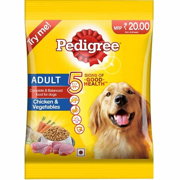 Pedigree Chicken & Vegatable Adult 90G