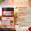 Babyorgano Ubtan Powder Combo Skin Lightening | Tan Removal | Bath Powder For Kids 100Gm Each