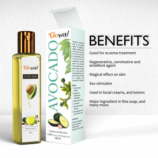 Pack Of 2 Tea Tree Essential Oil & Avocado Carrier Oil - 100% Pure & Natural Oil For Aromatherapy