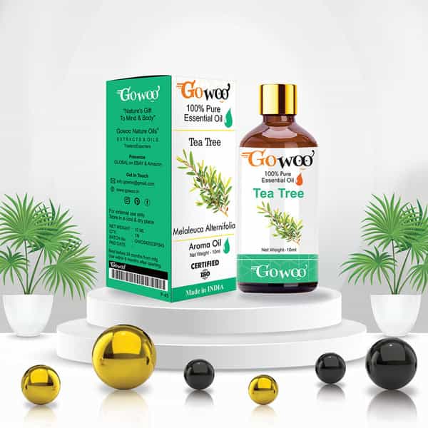 Pack Of 2 Tea Tree Essential Oil & Avocado Carrier Oil - 100% Pure & Natural Oil For Aromatherapy
