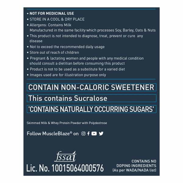 Muscleblaze Beginner's Whey Protein Supplement (Magical Mango 1 Kg / 2.2 Lb 33 Servings)