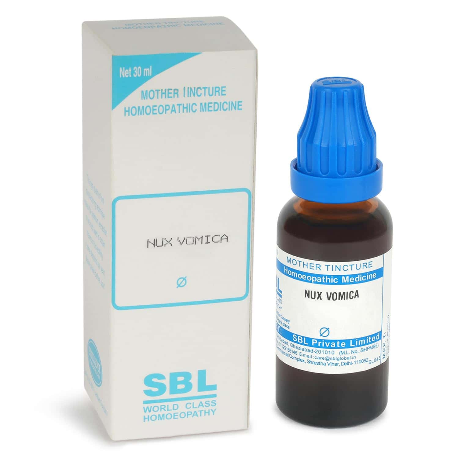 Sbl Nux Vomica Mother Tincture Q 30 Ml Pack Of 2