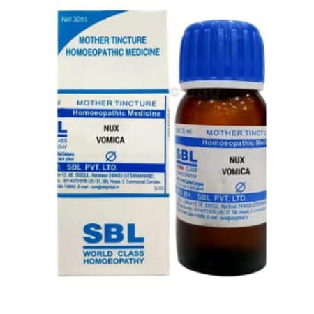Sbl Nux Vomica Mother Tincture Q 30 Ml Pack Of 2